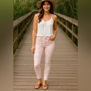 William Rast Tie Dye Skinny Ankle Jeans Women’s 25 (Junior 27) Soft Stretch